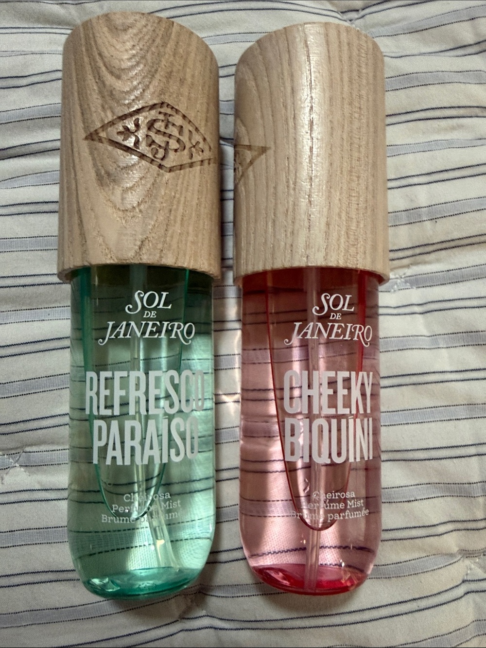 Bundle of Sol de Janeiro Fragrance Mists in Refresco Paraiso and Cheeky Biquini